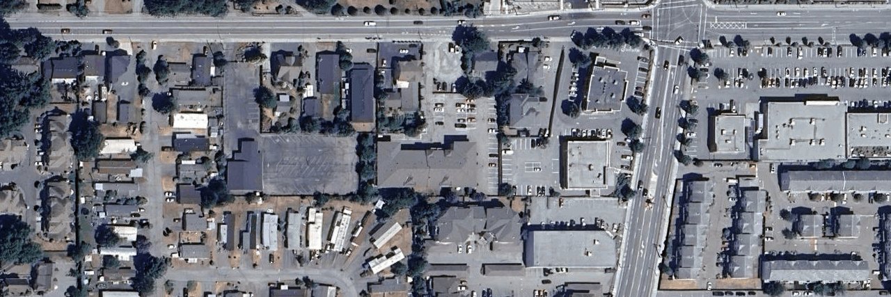 Glendale Manor aerial view