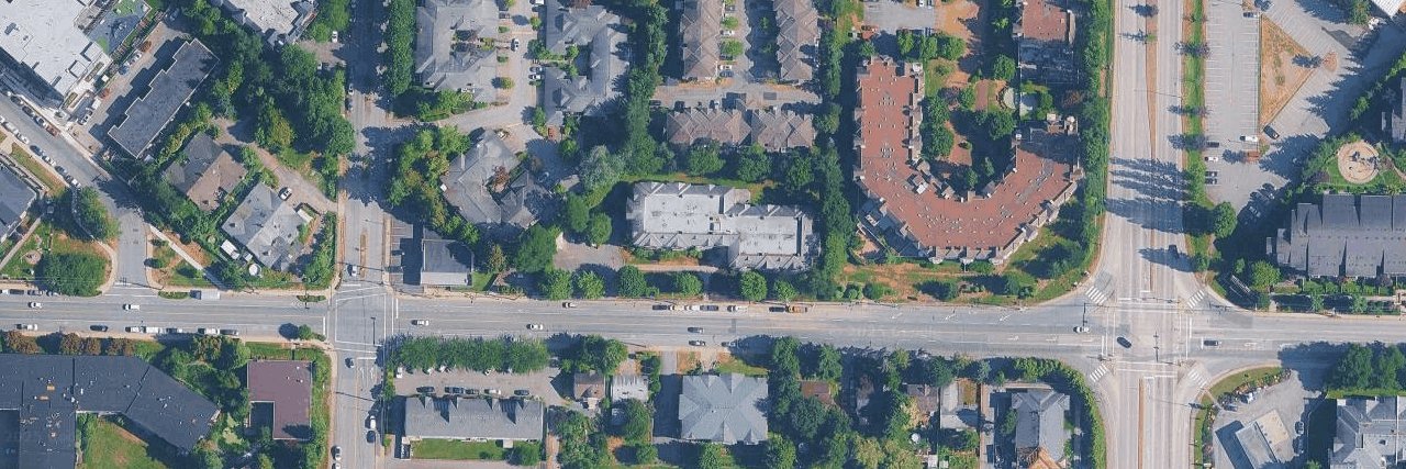 Robert's Court aerial view