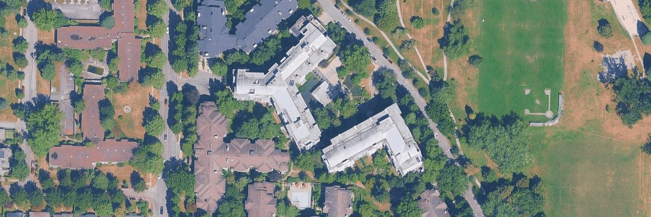 Marguerite House aerial view
