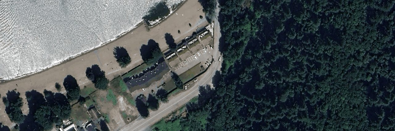 Herons Cove aerial view