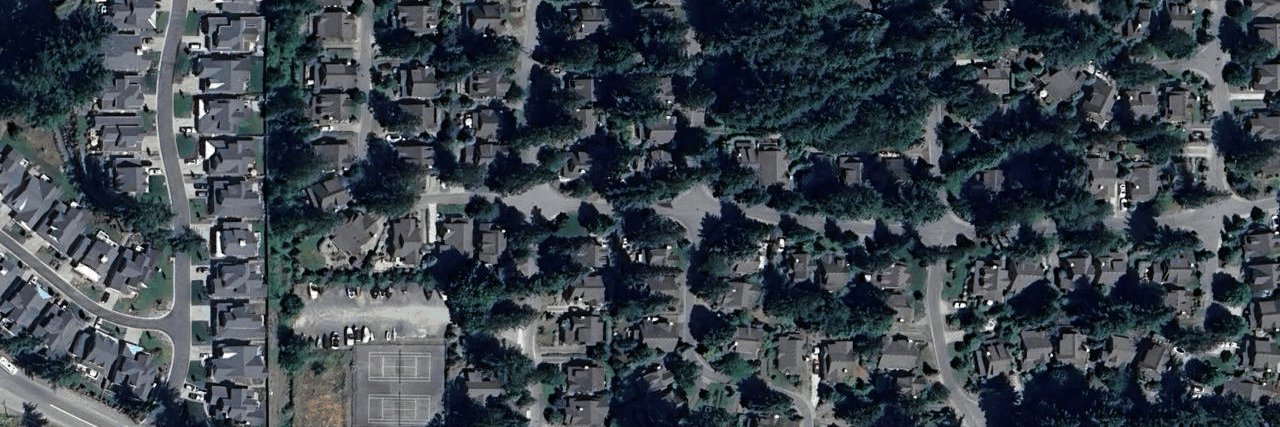 The Cottages At Cultus Lake aerial view