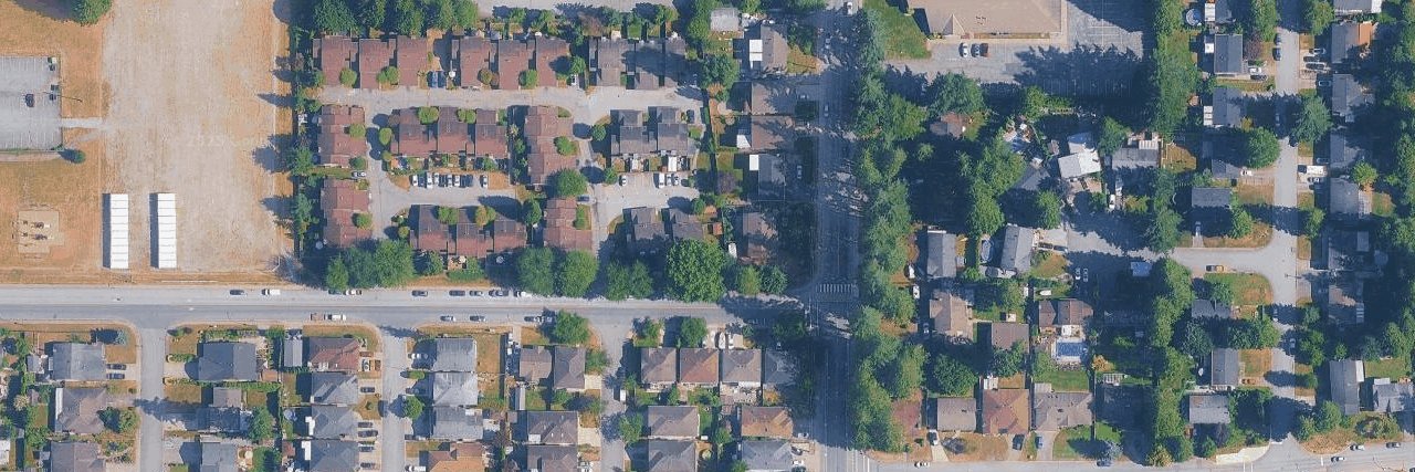 Thornberry Gate aerial view