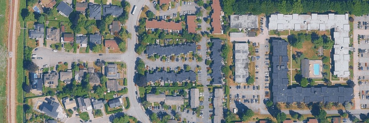 Springside Place aerial view