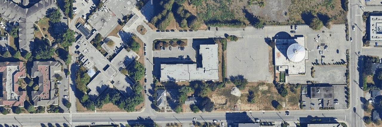 Cottage Lane aerial view