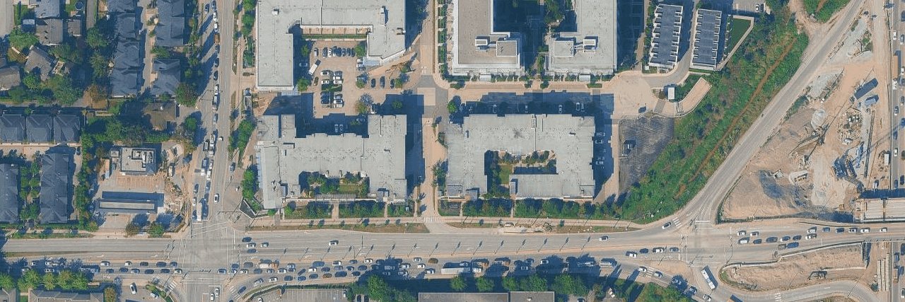 The Gardens aerial view