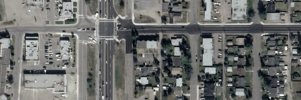 aerial view