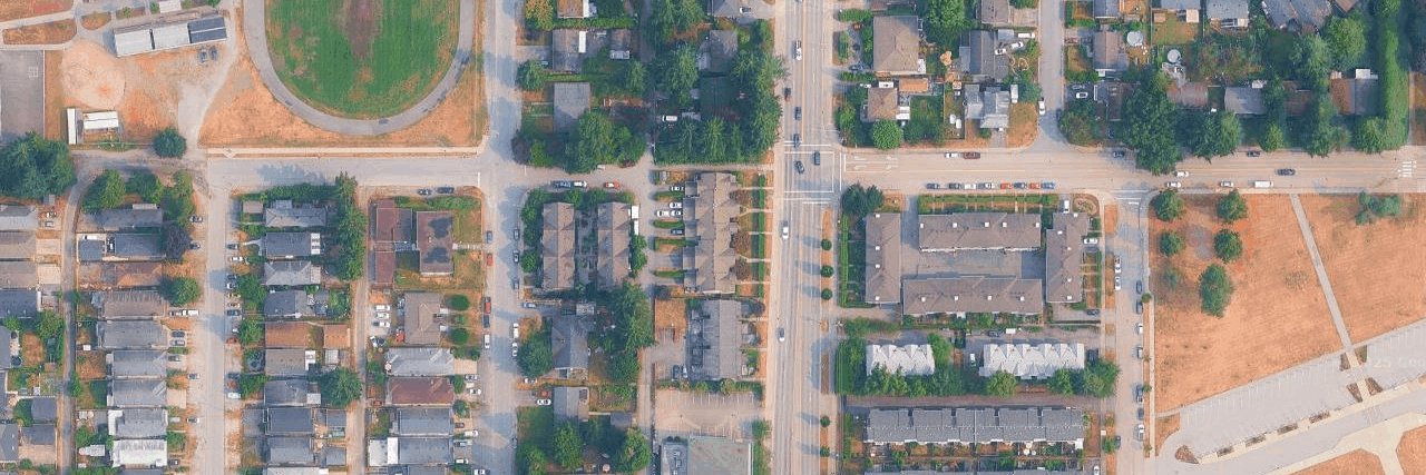 Meridian Mews aerial view