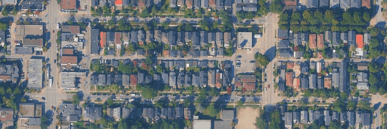 aerial view