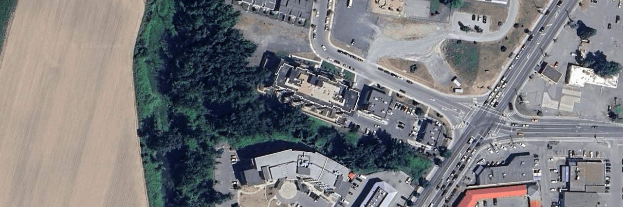 The Elliot aerial view