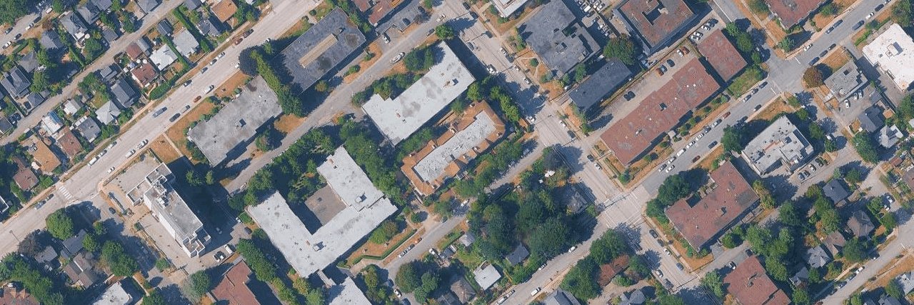 Huntington West aerial view