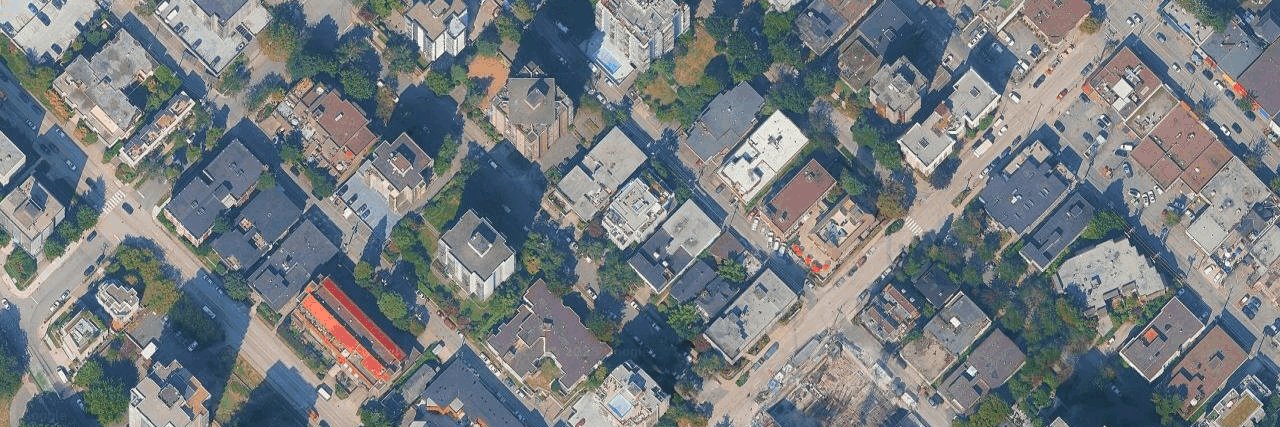 Harwood Manor aerial view