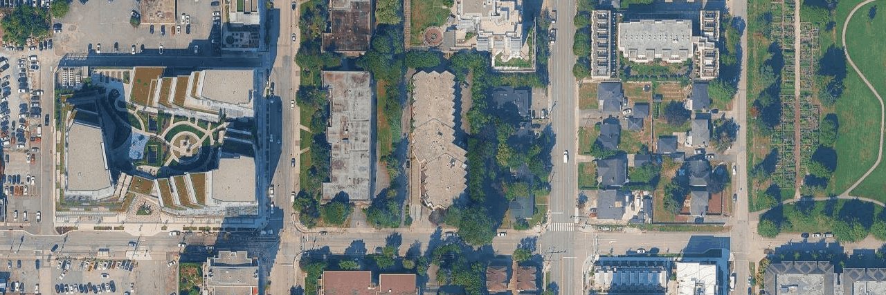 Cedar Park Manor aerial view