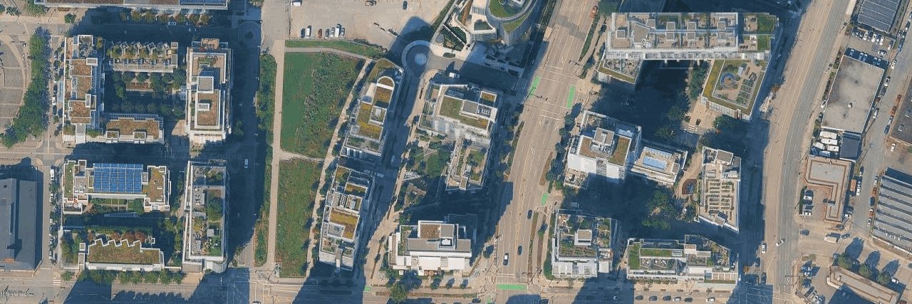 Voda At The Creek aerial view