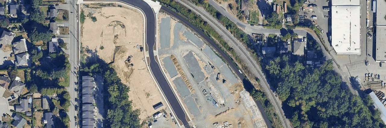 Rail District aerial view