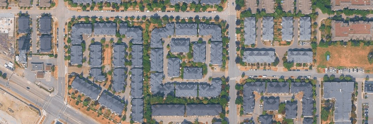 Springfield Court aerial view