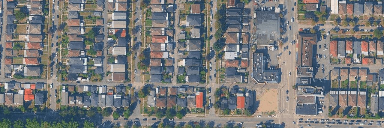 aerial view
