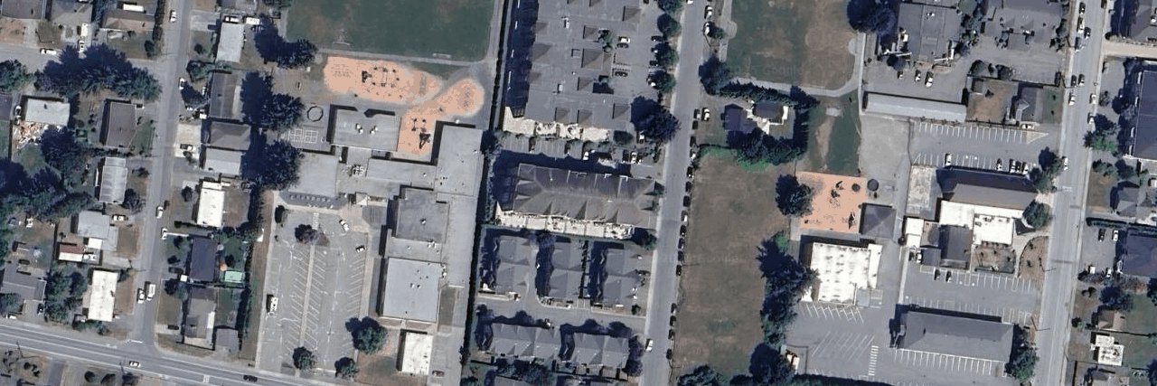 King Edward aerial view