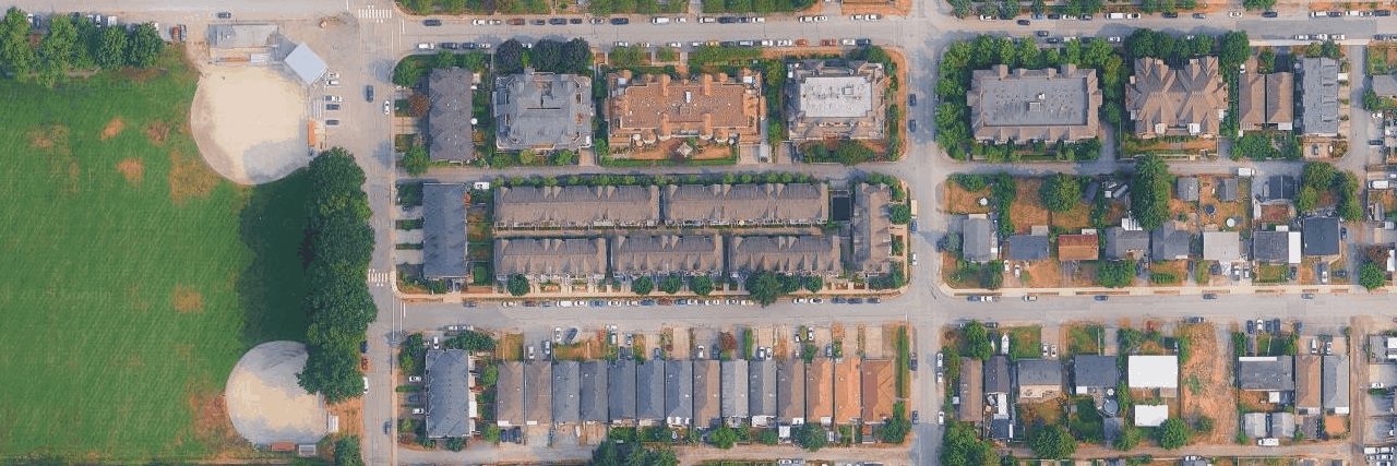 Brimley Mews aerial view