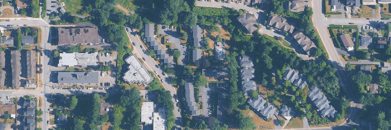 Rochester Estates aerial view