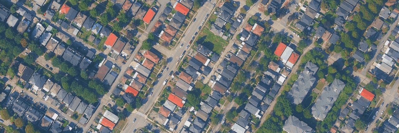 aerial view