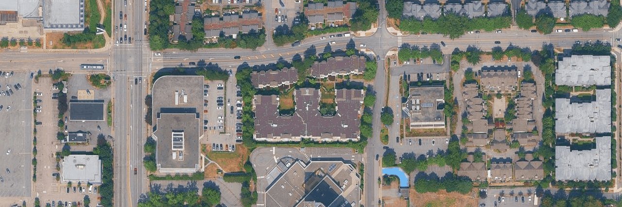 Georgian Gardens aerial view