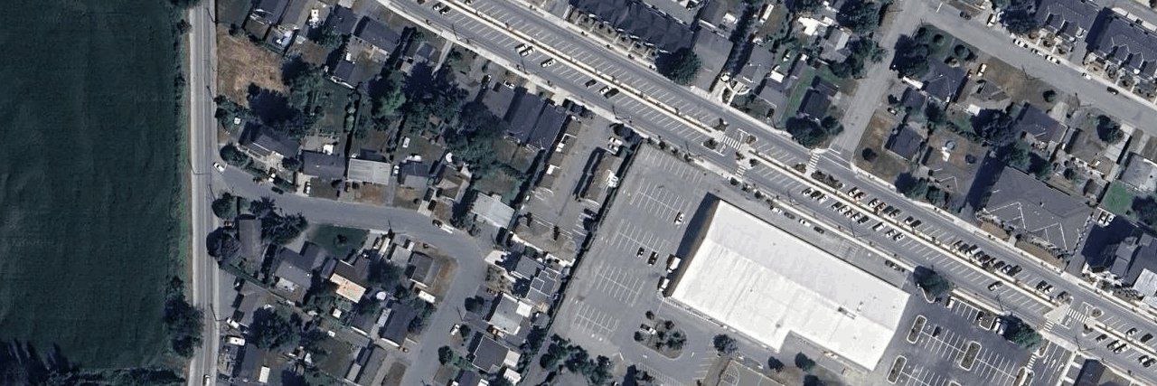 Spadina West Estates aerial view