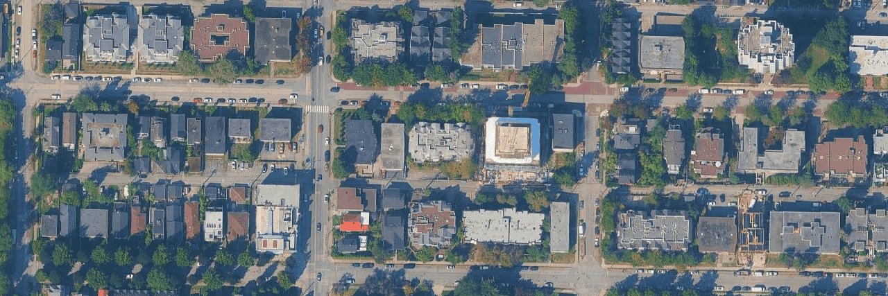 aerial view
