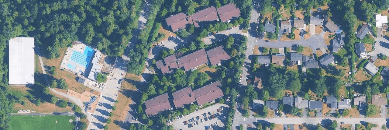 Westhill Place aerial view