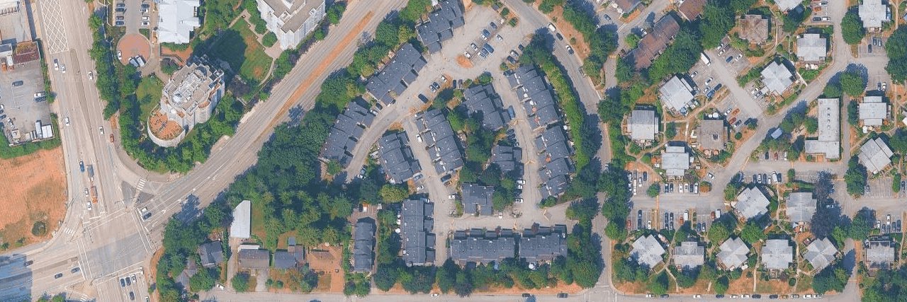 Balmoral Place aerial view