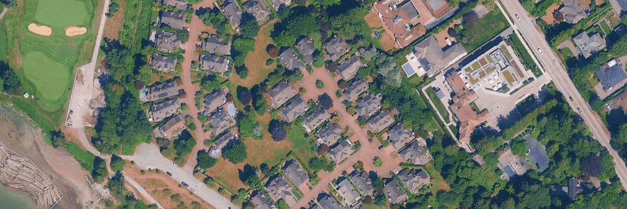 Angus Lands aerial view