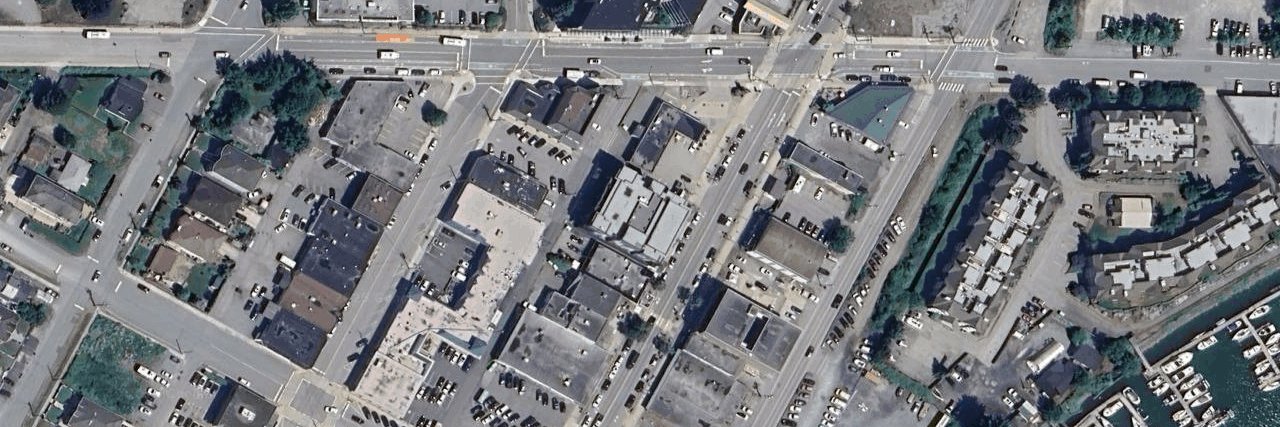 Cleveland Gardens aerial view