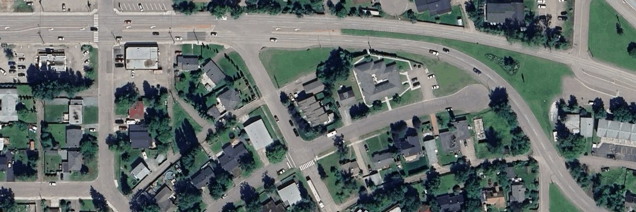 aerial view