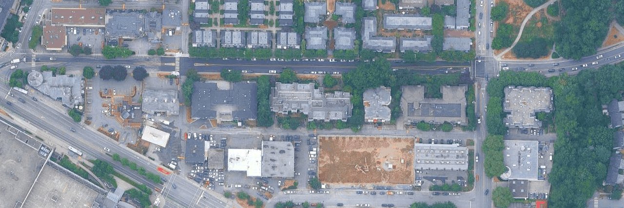 Gables West aerial view
