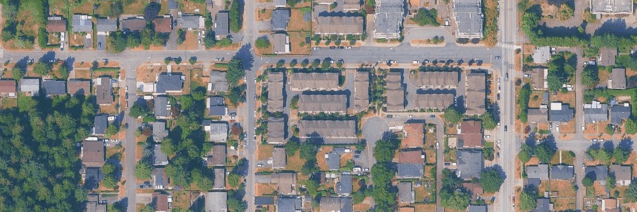 Guildford Villa aerial view