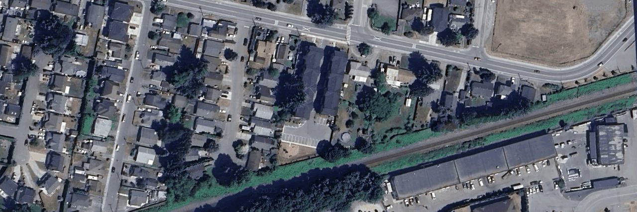 5 Corners aerial view