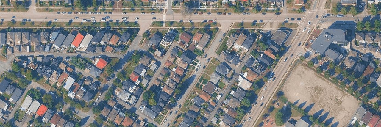 aerial view