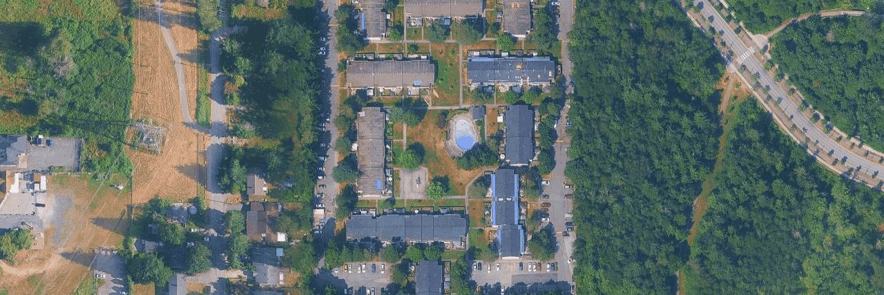 Hawthorne Park aerial view