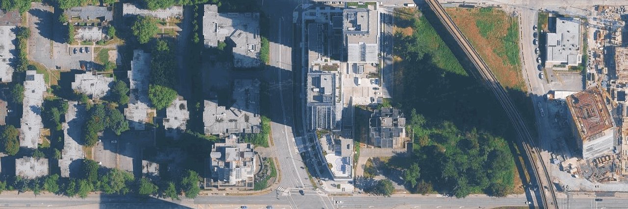 University District South aerial view