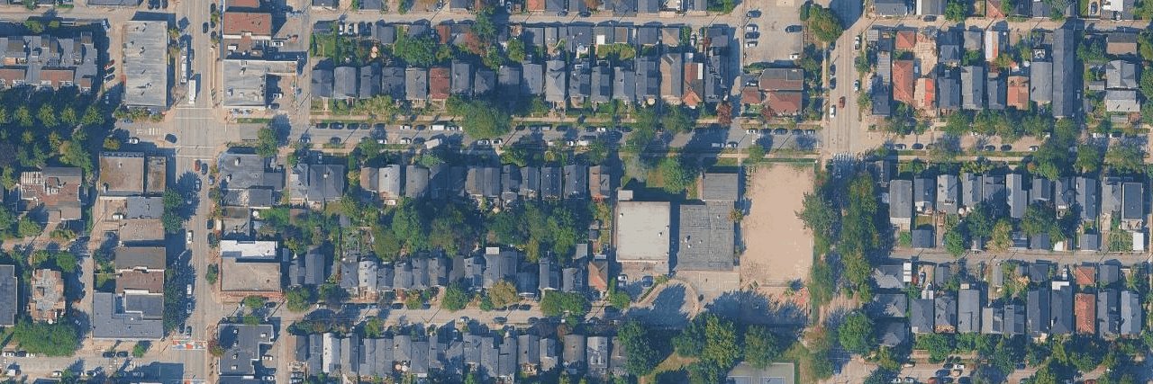 aerial view