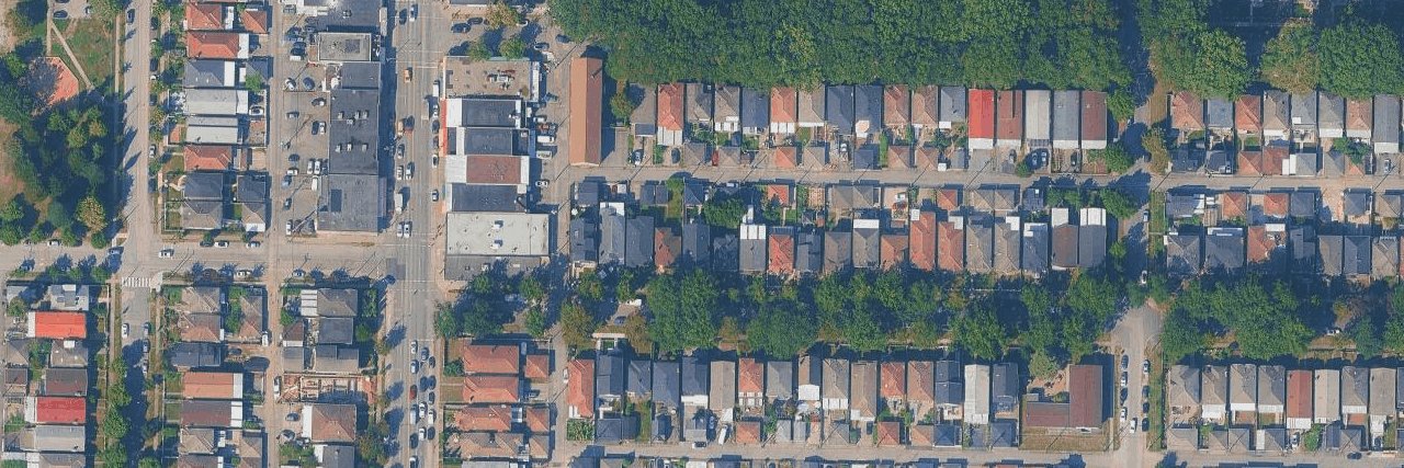 aerial view