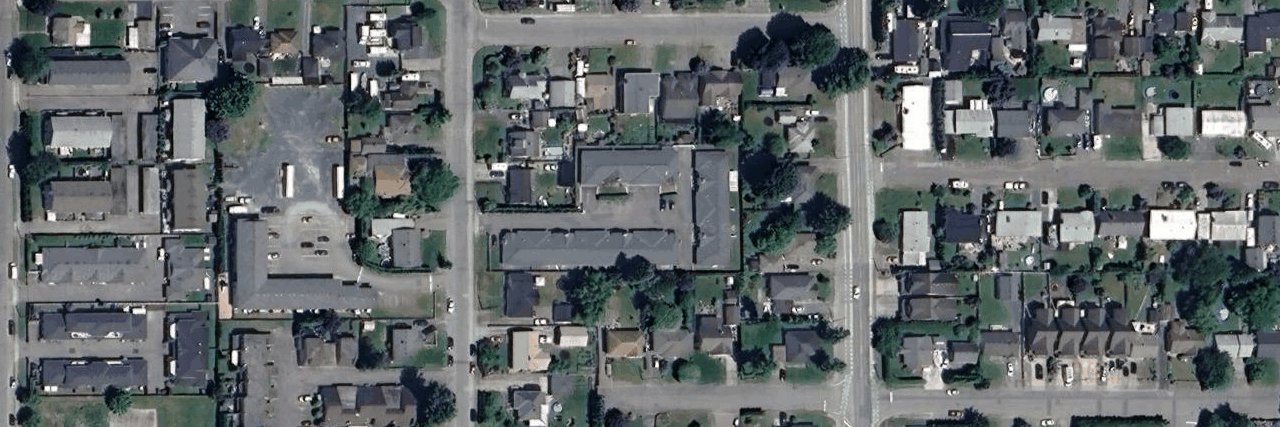 Chandelle Gardens aerial view