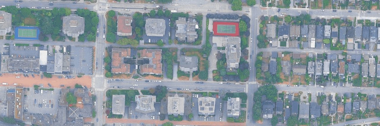 Clyde Gardens aerial view
