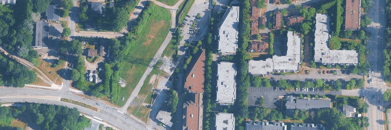 Edge aerial view