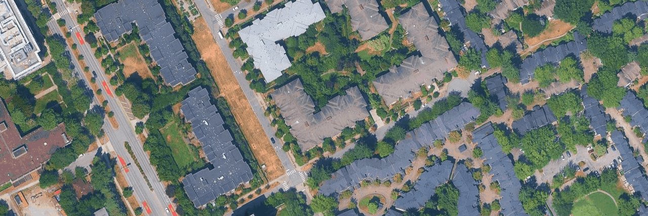 Westcott Commons aerial view