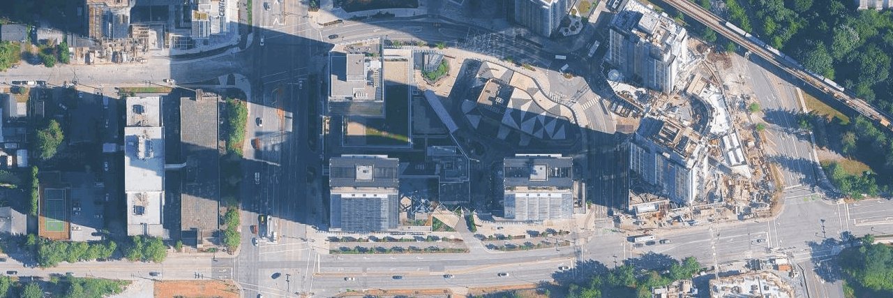 aerial view