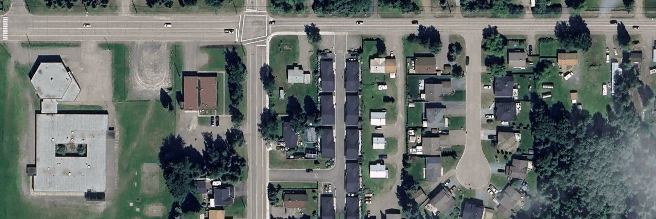aerial view