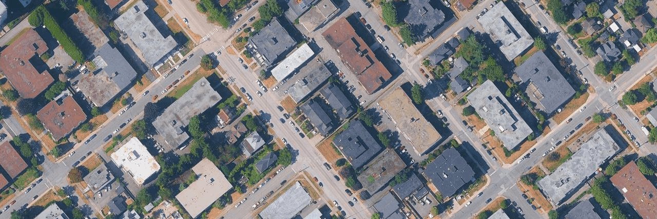 Moody Park Homes aerial view