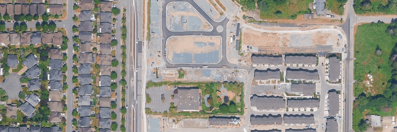 Cascadia aerial view