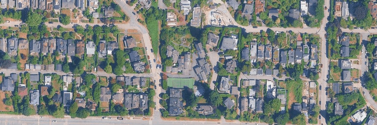 Sasamat Ridge aerial view