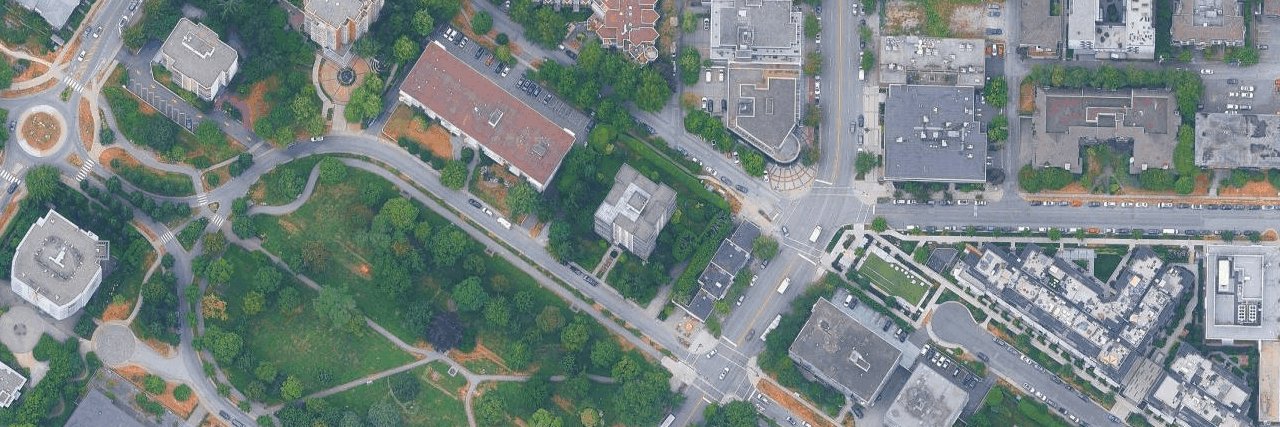 Ashby House aerial view